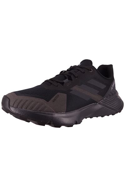 adidas Herren Laufschuhe Halbschuhe Terrex Soulstride Trailrunning IE9413 Schwarz core black/carbon/grey s