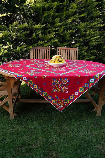 RH Rosehan Ethnic Patterned Tablecloth