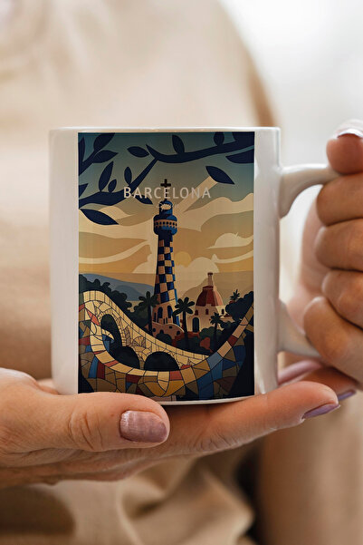 South Steel إسبانيا - كوب برشلونة المميز المطبوع