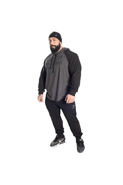 GASP L-S Thermal Hoodie - Graphite Melange