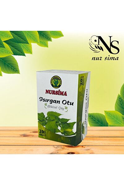 Nursima Isırgan Otu Bitki Çayı 20 'li Süzen Poşet