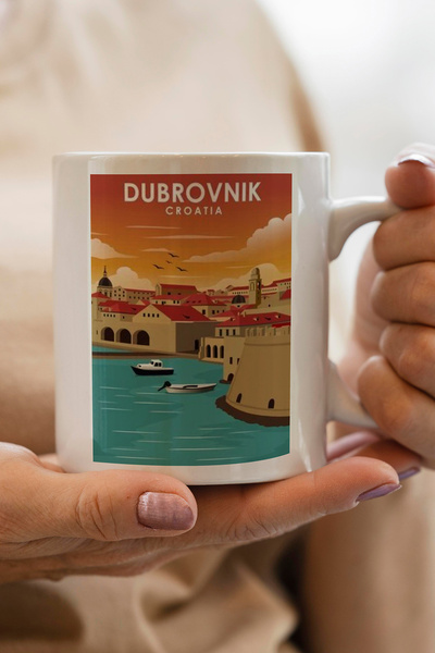 South Steel كرواتيا - كرواتيا - كوب دوبروفنيك المميز المطبوع