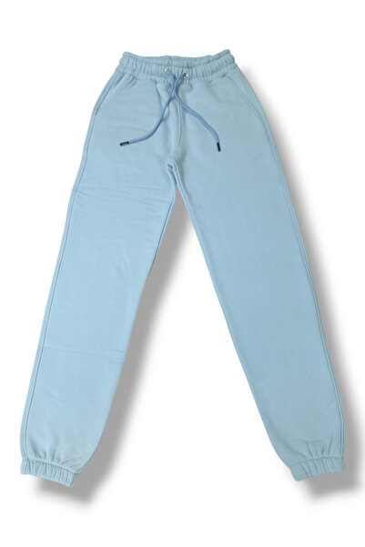 MASSMODA Eşofman Altı Kalın Kışlık Şardonlu Penye Paça Lastikli Pijama Erkek / Kadın Unisex
