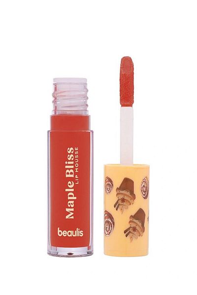 beaulis Cinnamon Crush Maple Bliss - Matte Lipstick Velvety Lip Mousse
