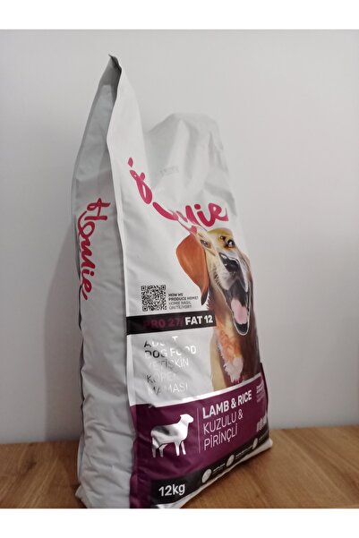 Homie Kuzulu ve pirinçli yetişkin köpek mamasi