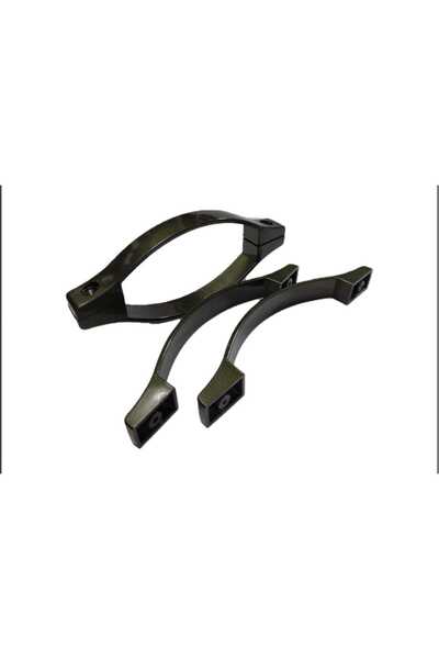 GLASSMAKRO 4 Adet Duşakabin Kolu Bronz