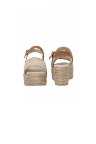 İnci Ψάθινα πέδιλα με τακούνι Pearl Wedge