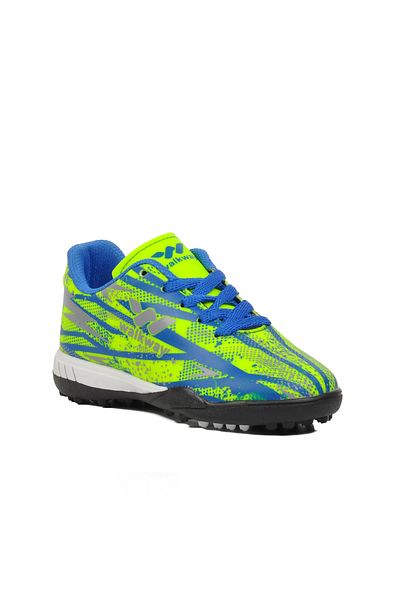 WALKWAY Power HS-F Phosphor Green Children's Astroturf Shoes