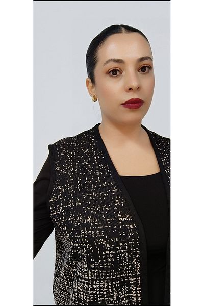 AKŞEN GİYİM Large Size Sand Pattern Steel knit Vest with Sprinkles for Mother - Two Pockets, Two Colors