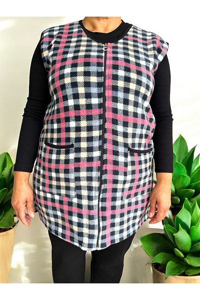 Clothes Box Plus Size Seasonal Suede Tunic Vest