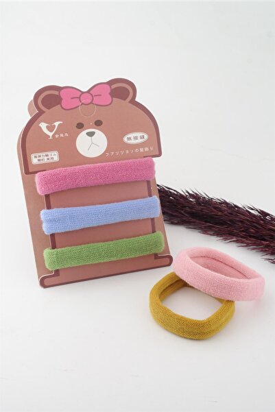 By Zeyna Aksesuar Cataramă din cauciuc colorată pentru femei