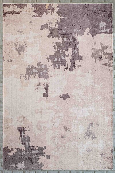 Serente Home Covor de intrare lavabil, cu model Avangard, cu bază anti-alunecare, bej chenille, antracit 4135