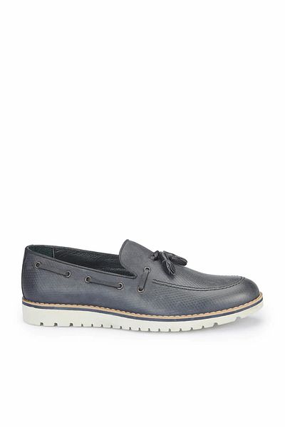 MERCEDES Dark Navy Blue Classic Shoes