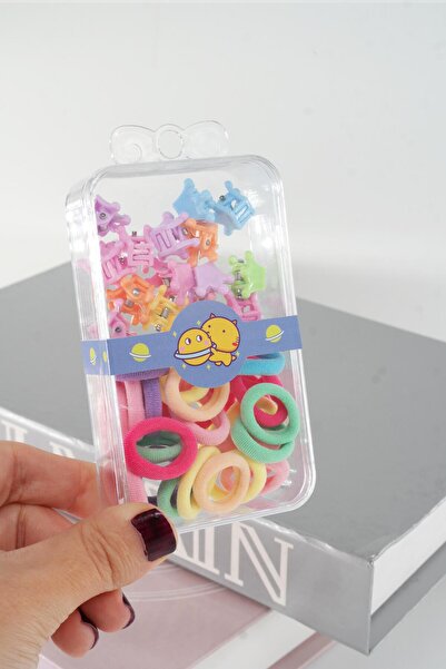 By Zeyna Aksesuar Детски комплект за коса от пластмаса и гума