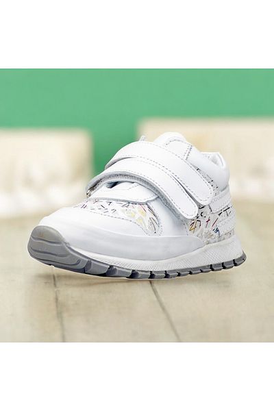 JOJO KIDS Adidași ortopedici din piele naturală pentru fete - talpă anti-alunecare