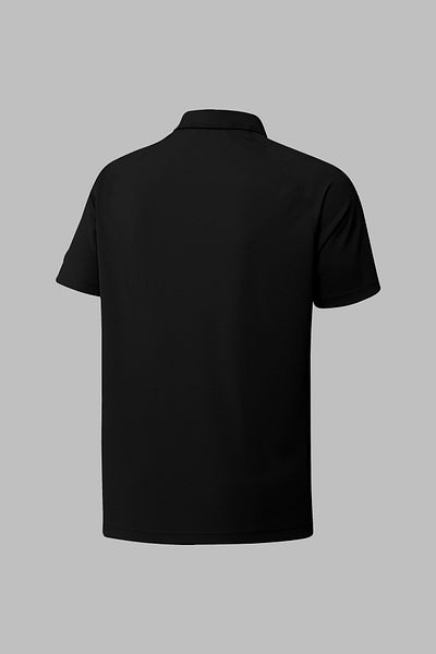 POSEIDON STORM Black Vision Pro Fabric - Ανδρικό μπλουζάκι για περπάτημα και καθημερινή άνεση S-3XL