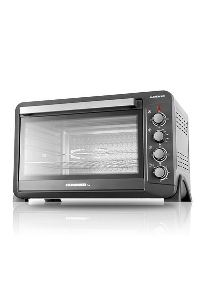 ALSAIF Electric Oven 60 L 2000 W E01113 Black