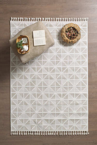 Mariesse Home Versay Koleksiyonu Modern Dokuma Halı Salon Oturma Odası Koridor Halısı