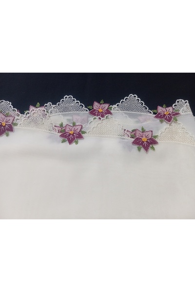 NUMİSTORE İğne oyası kırem renk namaz örtüsü