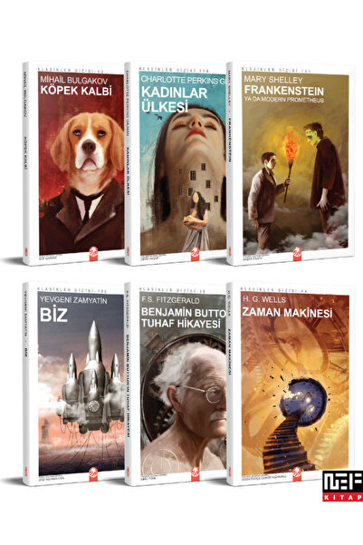 Nef Kitap مجموعة الخيال العلمي - 2 (6 كتب)