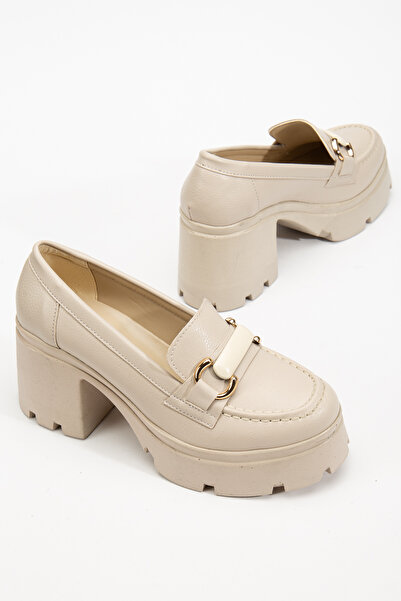 ESPEDA Rahat Ve Şık Laofer Ayakkabı Tokalı Günlük Ortopedik Iç Tabanlık