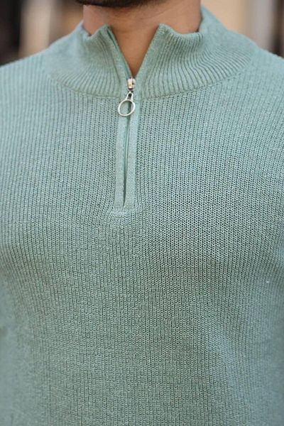 YUNED Half Zipper Knitwear Selak Sweater