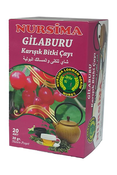Nursima Gilaburu Mixed Herbal Tea 20-Piece Filtered Bags