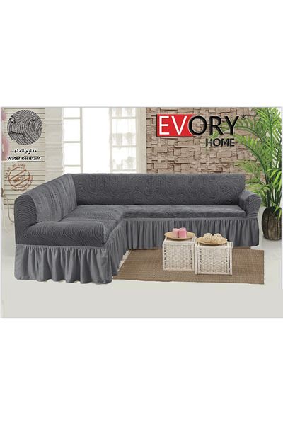 Evory Home Sofa Covers Waterproof L Shape 5.5 Meter Water Resistant