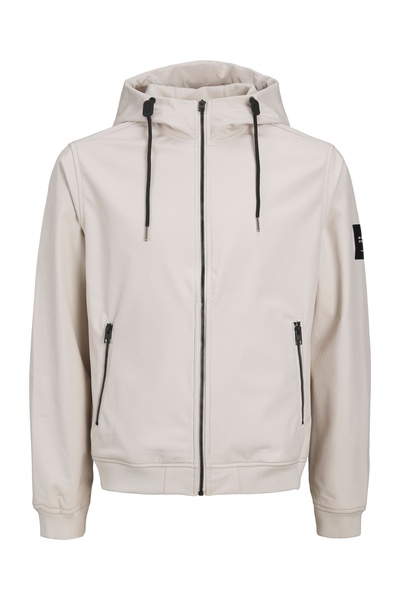 Jack & Jones Jachetă pentru bărbați Softshell bej 12236300