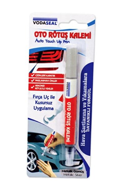 Vodaseal Oto Rötuş Kalemi Metalik Gri 5 ml