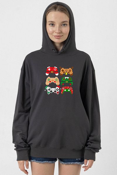Tshirthane Smoked Women's Video Game Controller - 2Ip Hoodie, Christmas
