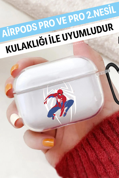 WANNA PROTECT Airpods Pro ve Airpods Pro 2. Nesil Uyumlu Desenli Silikon Airp...