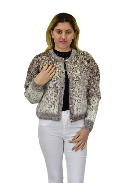GÜLSELİ Women's Soft Knitwear Cardigan Bgl-St04089