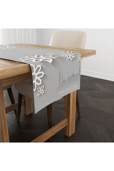 Filamente Ramadan Runner / Ramadan Pattern / Rezistent la pete - Tesatura Micropetek lavabila 140x40