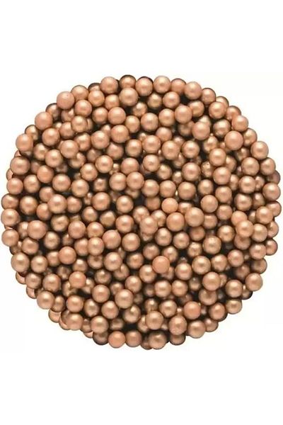 Dr. Gusto 100 Grams 4 mm Beads Copper