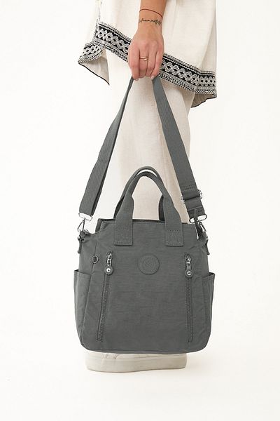 Çanta Trend Sanmorris Unisex Υπερμεγέθη Αδιάβροχο Αλεξίπτωτο Υφασμάτινο Τσάντα δώρου μαϊμού με διαγώνιο ιμάντα ώμου