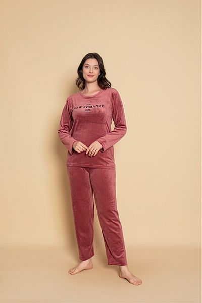CALİA Set pijama damă din catifea NOUL SEZON