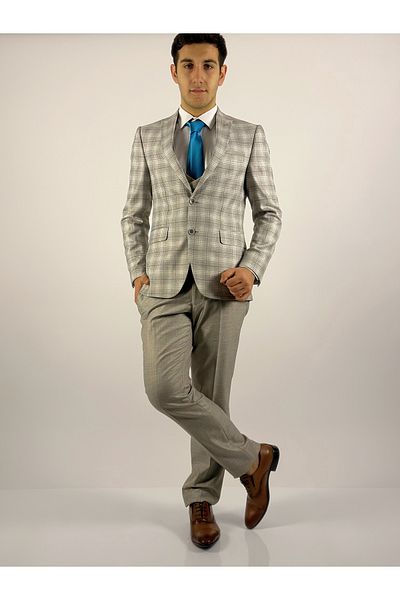 ZENELLİ Mixed Vest Suit