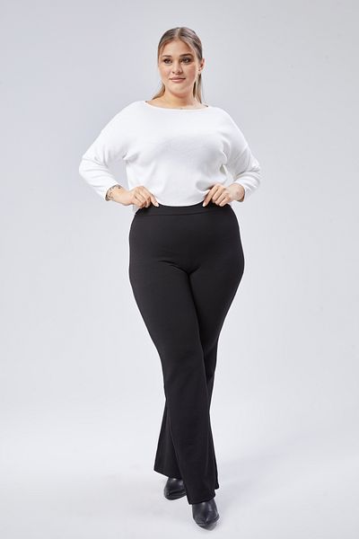SYM Spanish Leg Plus Size Stretchy Women's Trousers