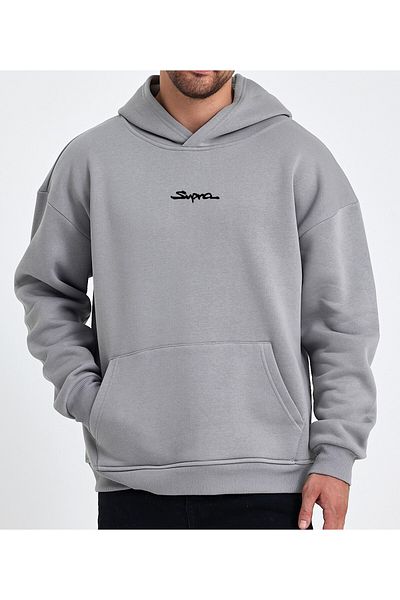Uniquetex Unisex VEK Oversize Hoodie - Αυτοκίνητο με στάμπα Spr