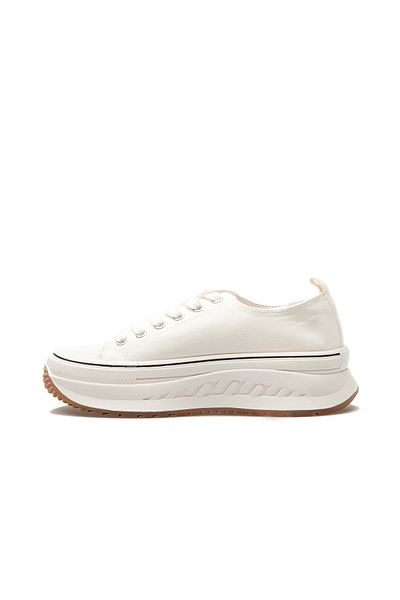 Lufian Pantofi textile casual pentru femei Shay - 24k 121230006   Z Alb