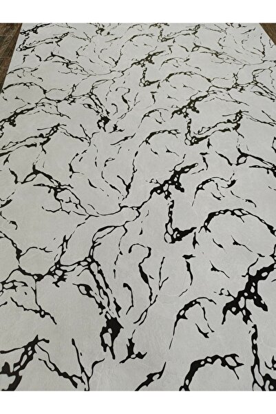 KMS HOME BLACK Serisi Siyah Beyaz Silinebilir Duvar Kağıdı 16 M²