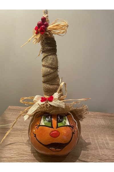 cicish Yılbaşı Ev Dekoru Su Kabağı-Hediye-Ev Aksesuarı 49 Cm No:721