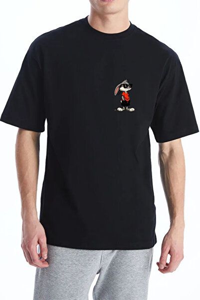 barsdepo Hanorac înălțat cu imprimeu Bugs Bunny - 3 fire