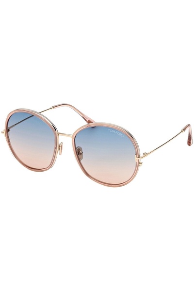 Tom Ford HUNTER-02 (FT0946-72W) 58 Kadın Kahverengi Güneş Gözlüğü