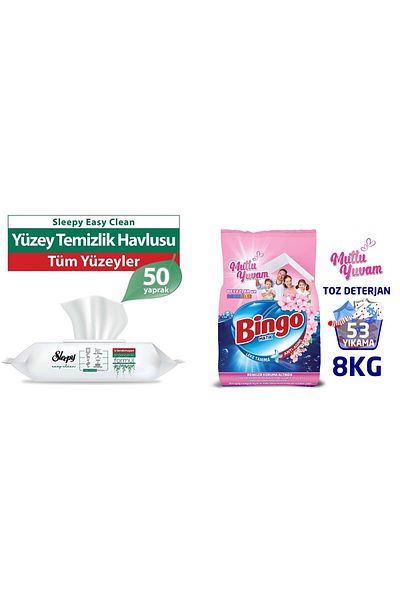 Sleepy 50 Colored and White Surface Cloths - 8 kg