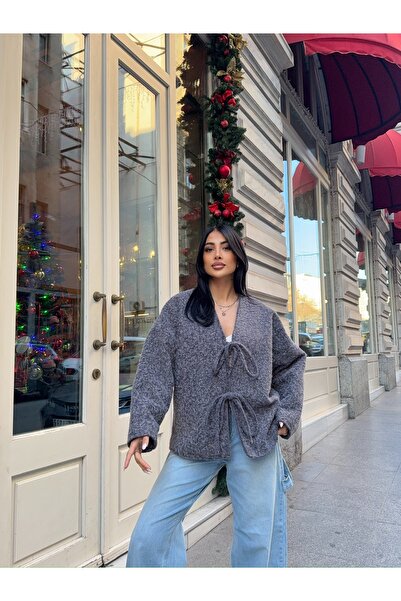 buqre's moda Double Lace-Up Jacket