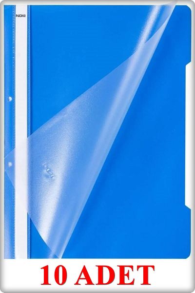 TAN EXPRESS Blue A4 Plastic Ring Binder - 10 Pieces