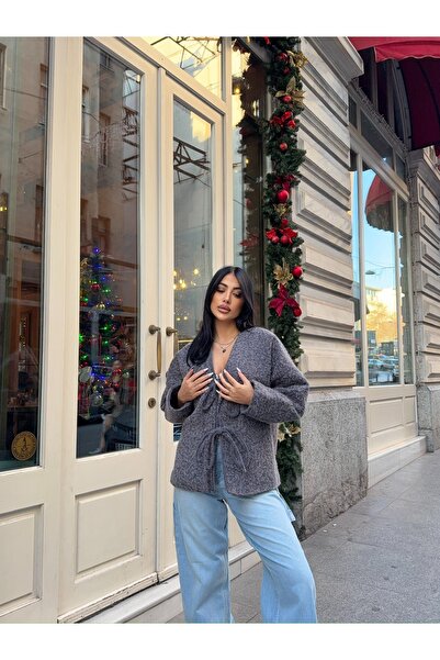 buqre's moda Double Lace-Up Jacket