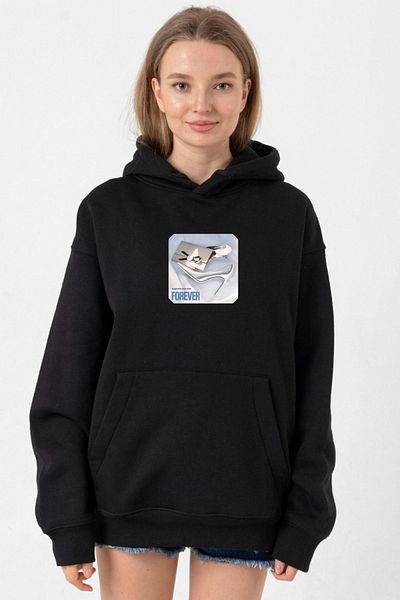 Tshirthane Black Hoodie 3Ip Babymonster Forever Women